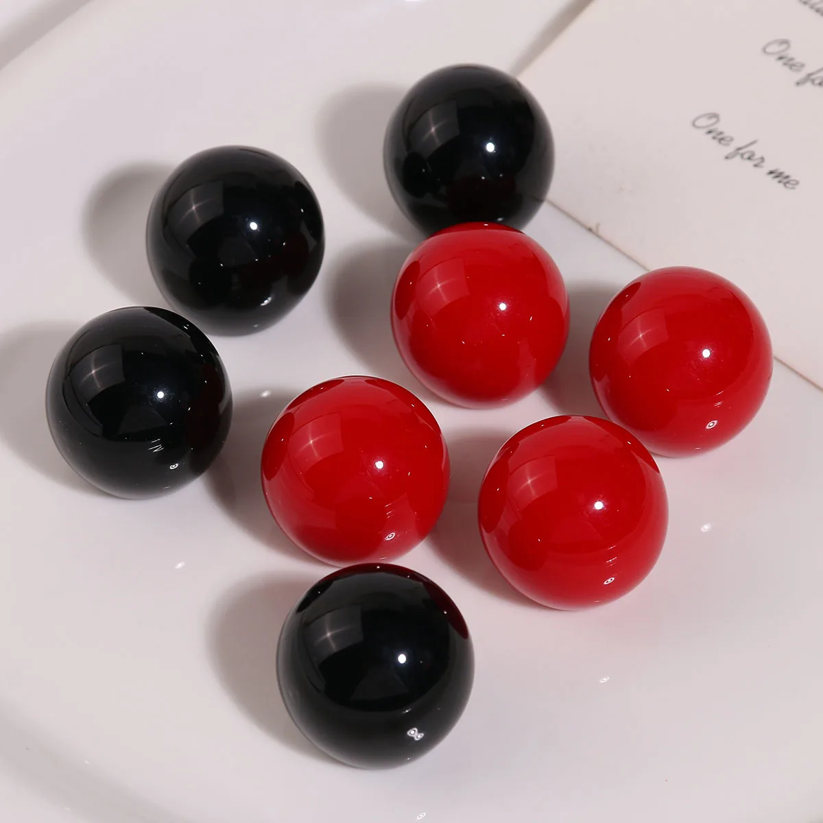 2 шт. круглые резиновые серьги сделай сам