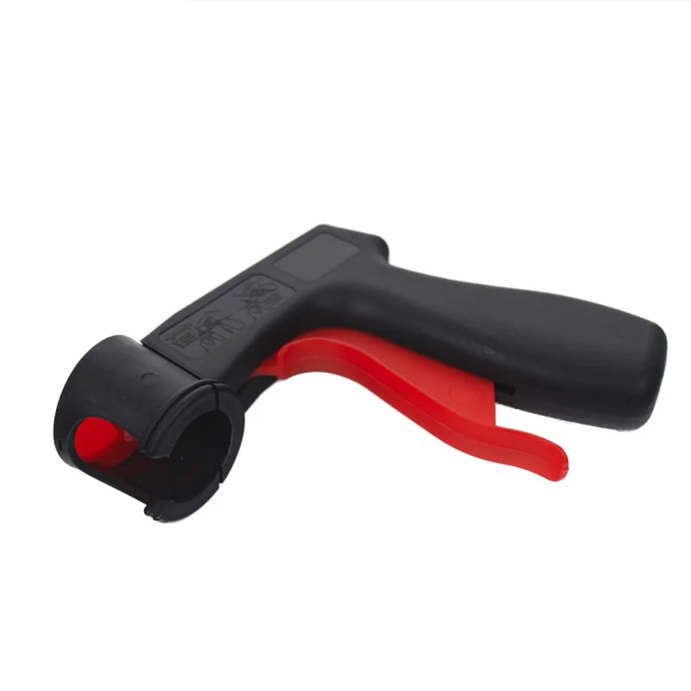 

Spray Gun Adaptor Auto Polishing Paint Care Aerosol Spray Gun Handle with Full Grip Lock Car Maintenance Tool Care Accessories