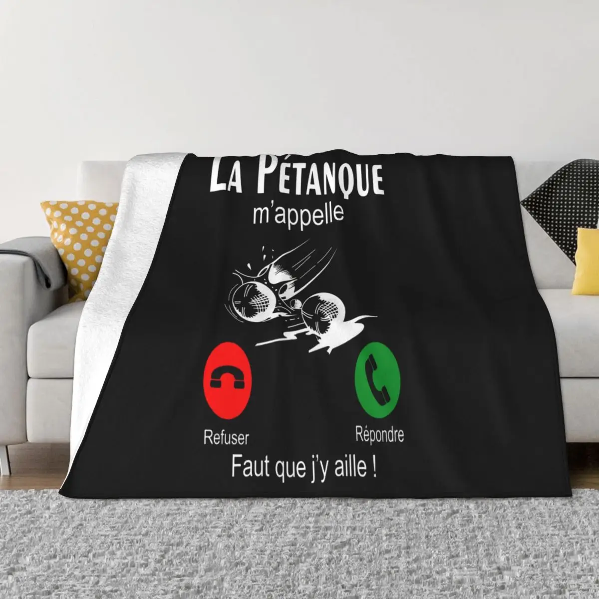 Персонализация La Petanque Mappelle Fete Cadeau Vacance Boule T095 Новое одеяло для девочек с принтом