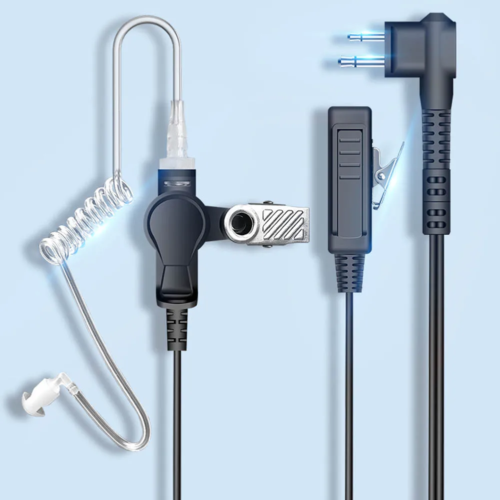 Waterproof Wire Mic Headset PTT Earpiece For Motorola Walkie Talkie Radio Walkie-talkie Headset Accessories