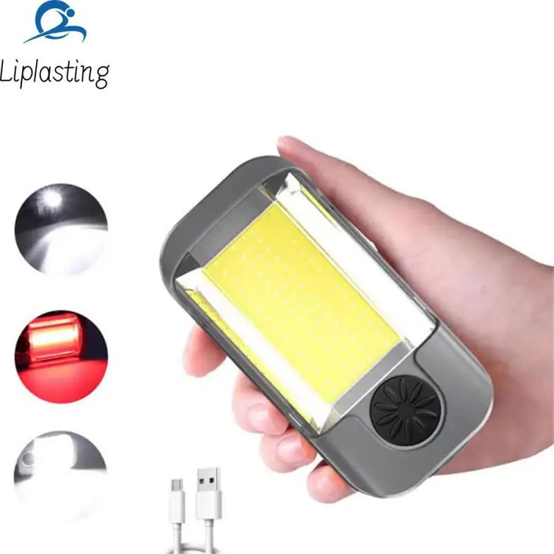 

Usb Charge Electric Torch Light Magnet Multifunctional Tent Ligh Fold Working Light Outdoors Led Inspection Lamp