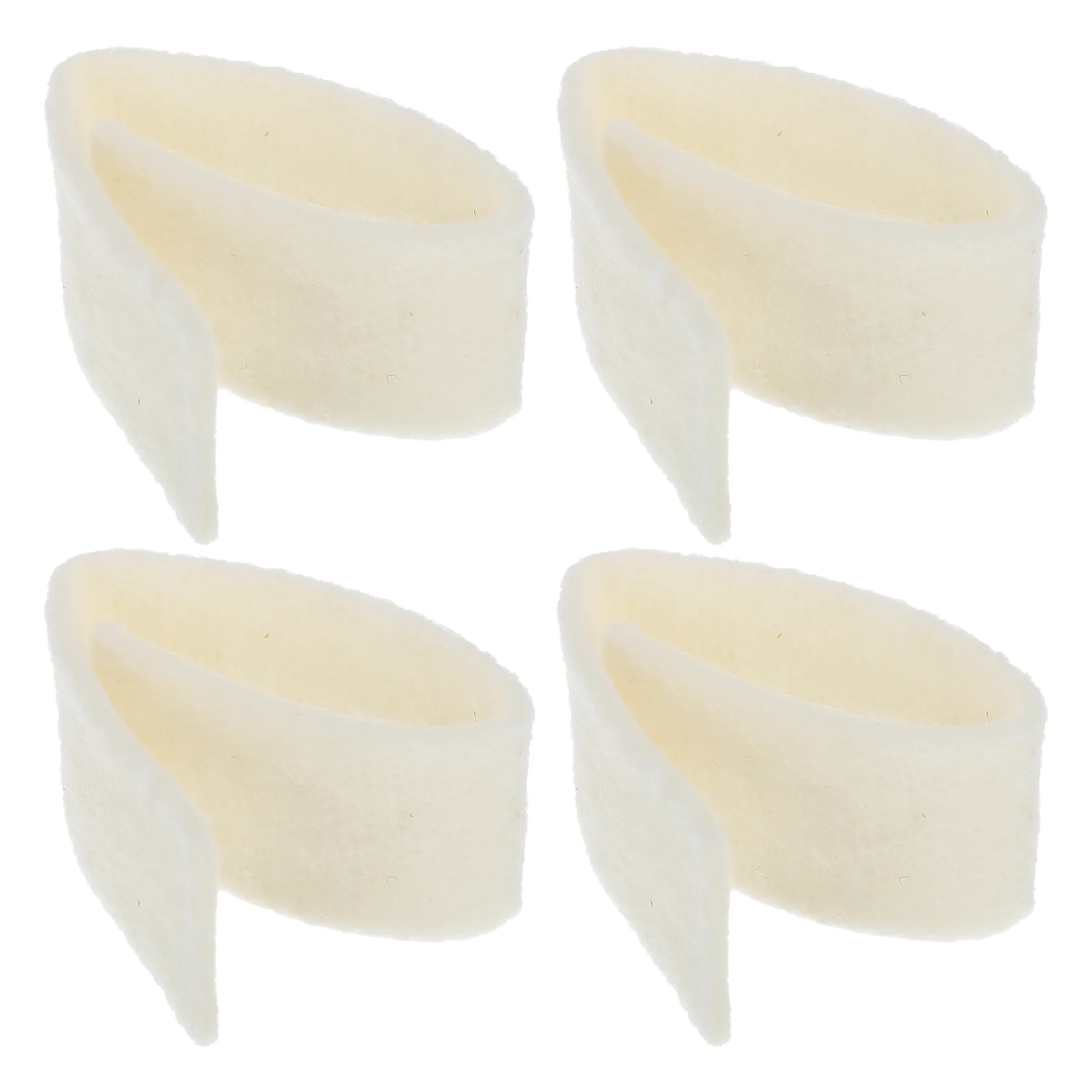 

4Pcs Erhu Silencer Wool Mat Practical Huqin Mute Instrument Accessory