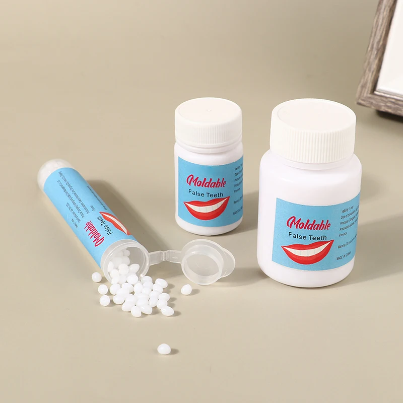 Набор для временного ремонта зубов 5/10/15/30 мл клей FalseTeeth зубных протезов