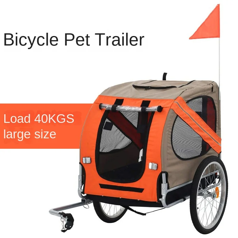 Price Nieuwe Grote Huisdier Fiets Trailer Kat Hond Winkelwagen Vouwen Outdoor Rijden Reizen Trailer Huisdier Out Carry Huisdier Wandelwagen Kat Carrier