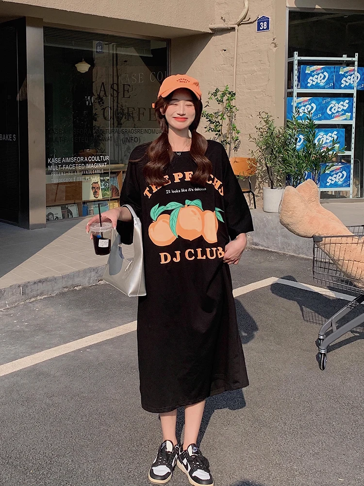 Plus Size plus Plus size Women's clothing dress Slimming Belly Covering Chubby Skirts Summer Female 2024 New 00.00kg Fa... |