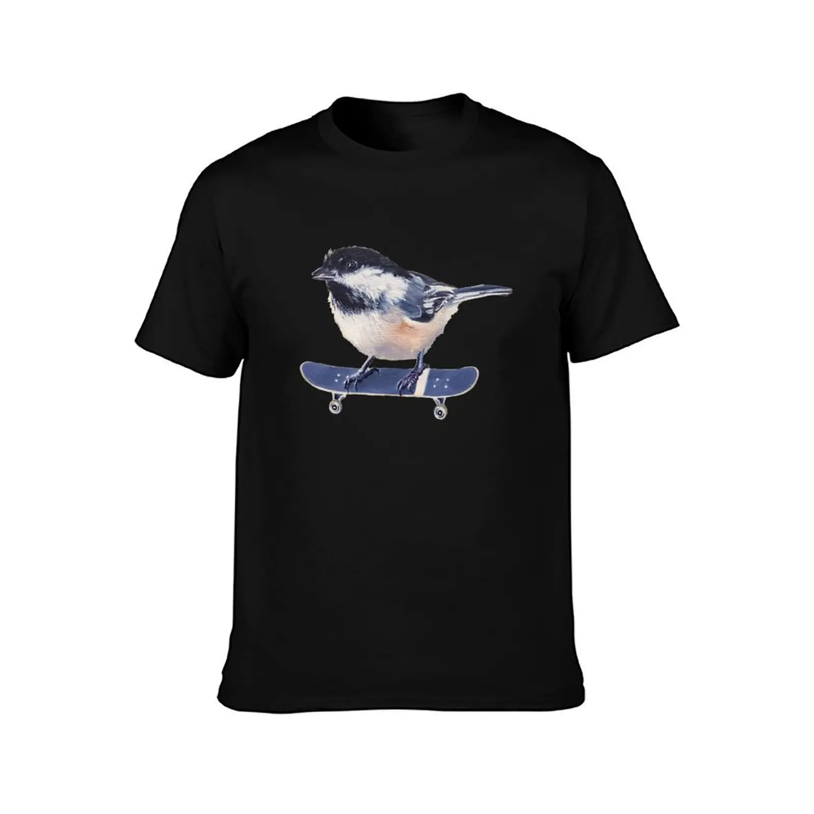 Фото t Fly man Can скейтборд Chickadee (мужчина из хлопка Почему скейт? рубашка рубашка живопись t - Когда от футболки You фон) 100% №2