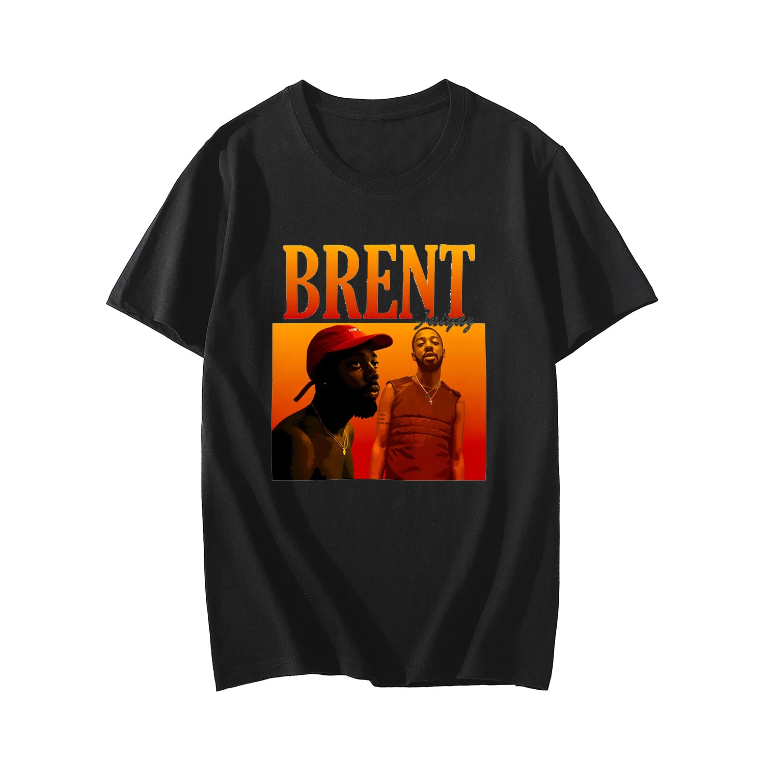 

Футболка Брент Faiyaz с принтом рэпера для мужчин и женщин, уличная одежда в стиле хип-хоп, модная футболка оверсайз, винтажные топы из чистого хлопка