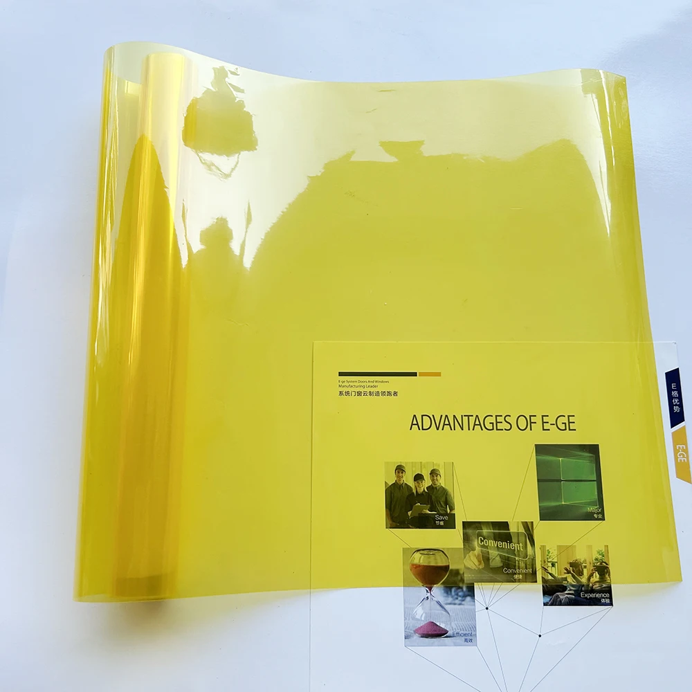 

Желтый автомобильный светильник, фара, задний фонарь, виниловая пленка, наклейка, легко наклеиваемая водонепроницаемая пленка для мотоцикла, украшение для всего автомобиля своими руками