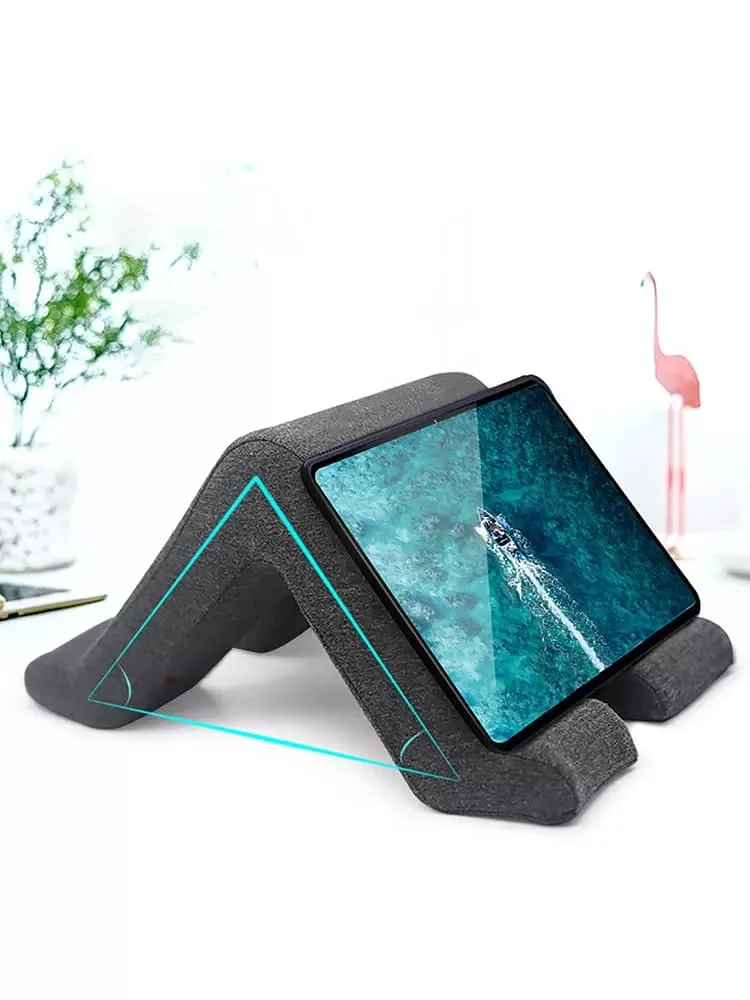 

Tablet Holder Stands Sponge Office Portable Mobile Bed Rest Book Reading Cushion Soft Car Support Pillow Stand