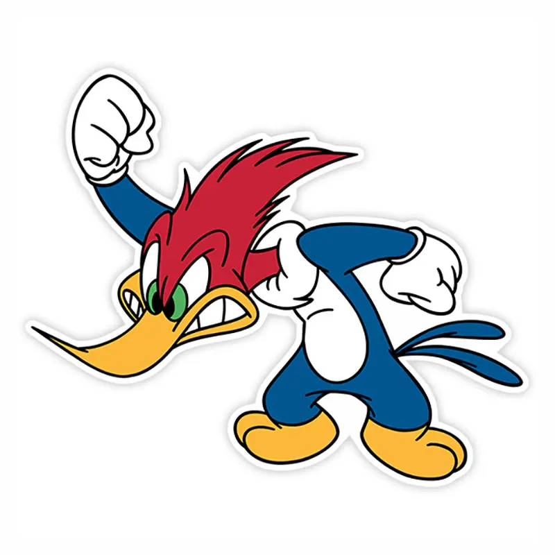 

Забавная наклейка для дятел, наклейка для мотокросса, гоночный ноутбук, шлем, багажник, настенная виниловая наклейка для автомобиля, вырезанная водонепроницаемая ПВХ