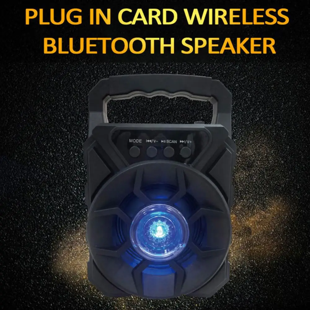 

Surround Sound Mini Audio Portable Card Household Outdoor Loud Subwoofer Fm Radio Hifi Sound Wireless Speaker Loudspeaker U Disk