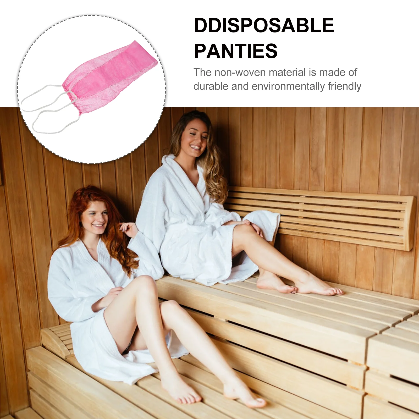 100 шт. одноразовые трусики-танга