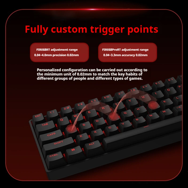 Механическая клавиатура MADLIONS Fire68 Pro Классическая Проводная игровая с магнитными
