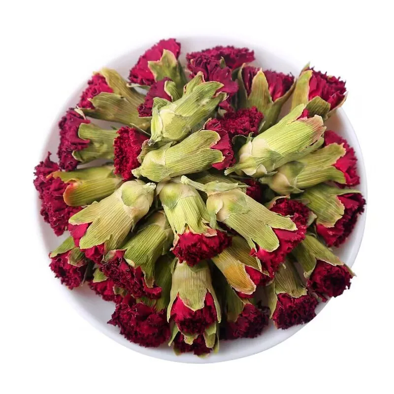 

Top Natural Red Carnation Buds Fragrant Dried Flowers For Wedding Candle Diy Resin Making Sachet Filling Garden Livingroom Decor