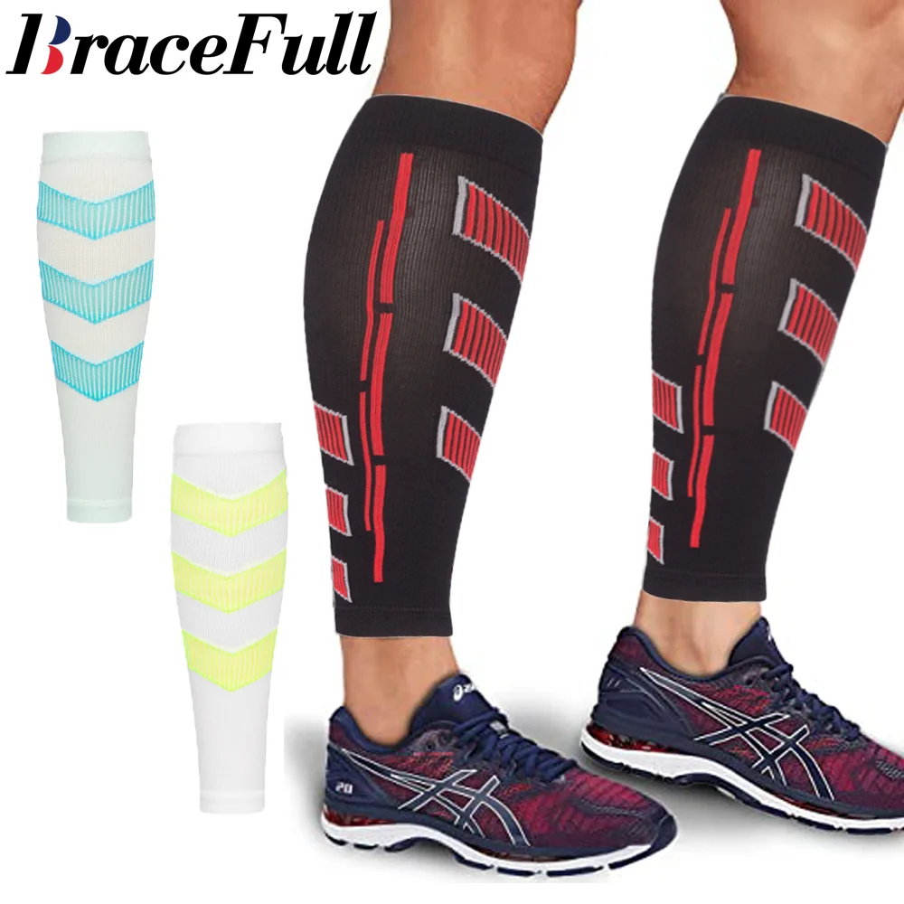 

1Pair Calf Compression Sleeve Men and Women - 20-30mmHg Shin Splint Recover Varicose Veins, Torn Calf and Pain Relief