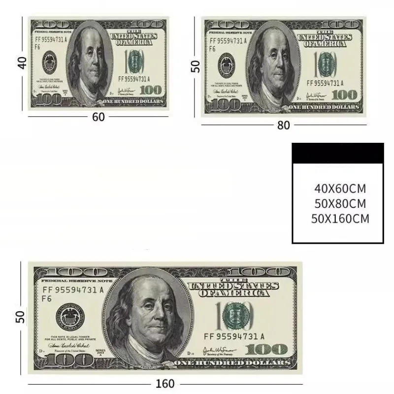 Хрустальный ковер Бархата для долларов США домашний вход гостиная спальня