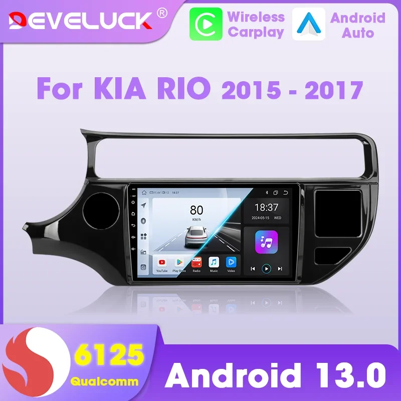 Android Auto Carplay для Kia RIO K3 2015 2016 2017 автомобильный радиоприемник интеллектуальная
