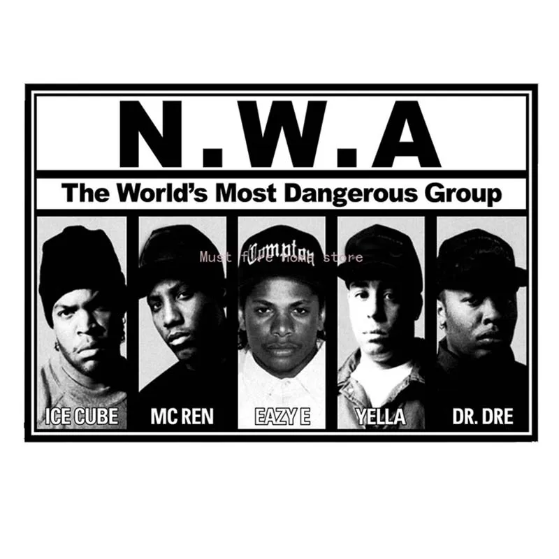 

Compton NWA Rap Legend музыка металлический жестяной знак модный бар Паб домашний Декор настенный художественный плакат Декор для комнаты
