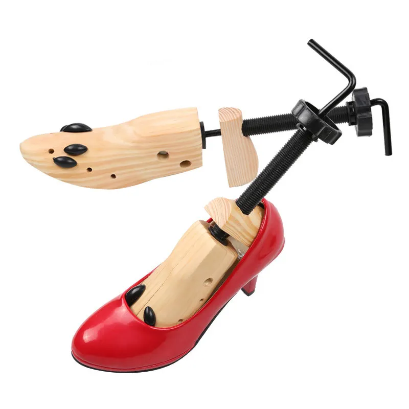 1pcs Wooden Shoe Stretcher for Shoes Tree Shaper Rack Wood Adjustable Flats Pumps Boots Expander Trees Size S/M/L Man Women