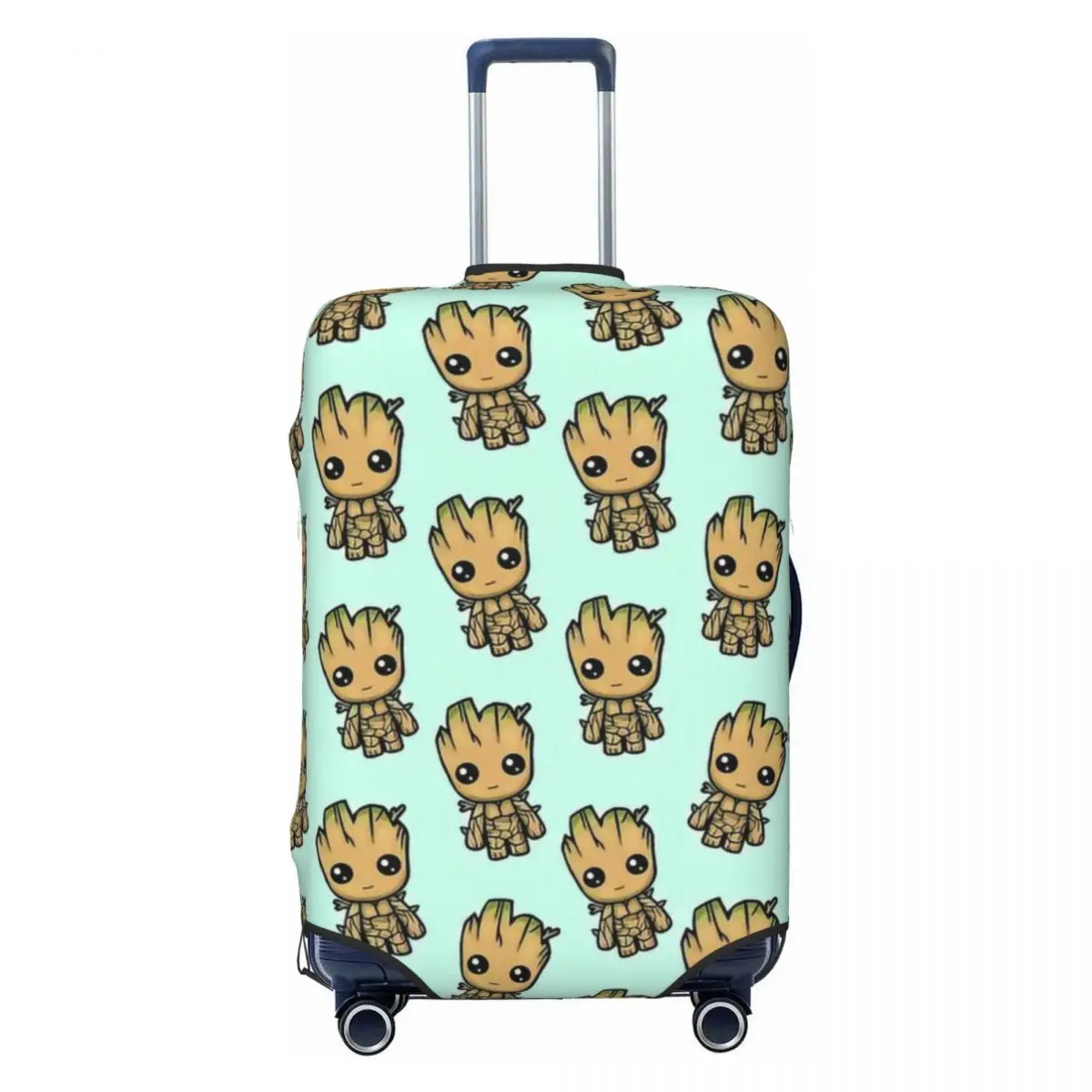 

Baby Groot Print Luggage Protective Dust Covers Elastic Waterproof 18-32inch Suitcase Cover Travel Accessories