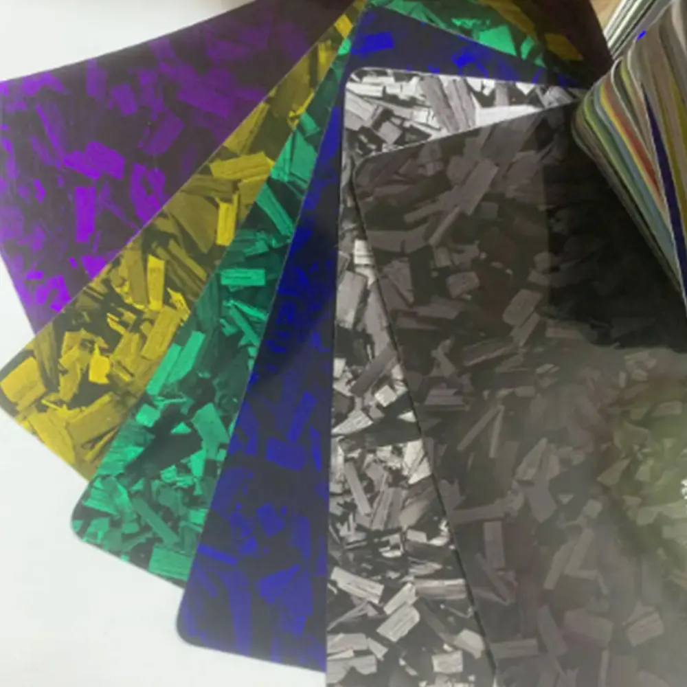 100x152 см PET- HD золотые матовые Сатиновые кованые Углеродные волоконные виниловые