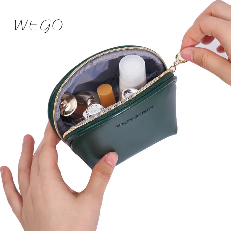 

Portable Cosmetic Bag Pure Lipstick Bag Jewelry Storage Bag Multifunctional Mini Coin Purse Wholesale Makeup Organizer