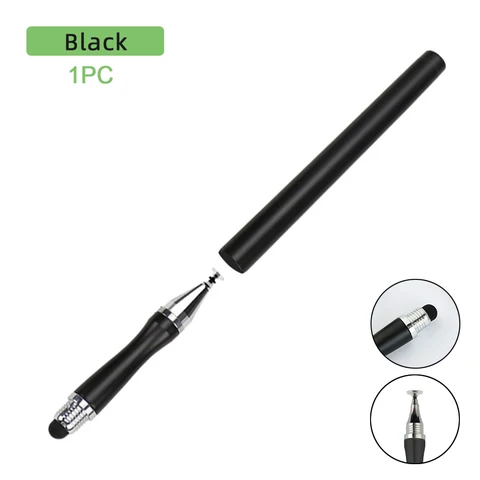 Стилус-ручка 2 в 1, универсальный планшет для рисования, емкостный сенсорный экран, ручки для мобильного телефона Android, умная деталь
