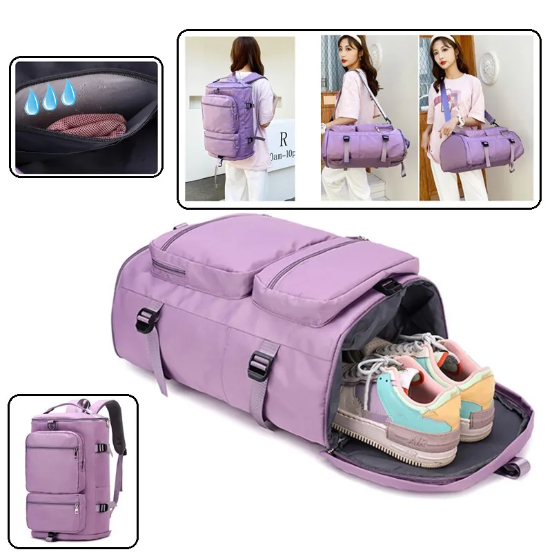 Backpack Swimming Wet Dry Training Fitness Shoes Gym Large Summer Beach Shoulder Bags For Towels Women Water Pool Accessories