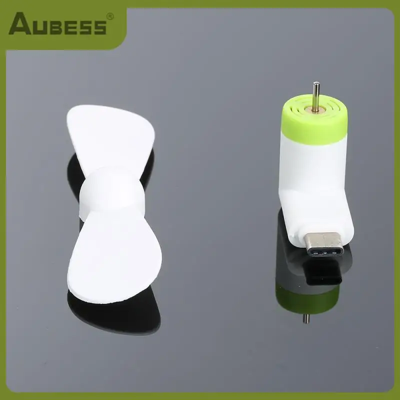 

2/3/5 шт., мини-вентилятор для телефона с портом Type-C