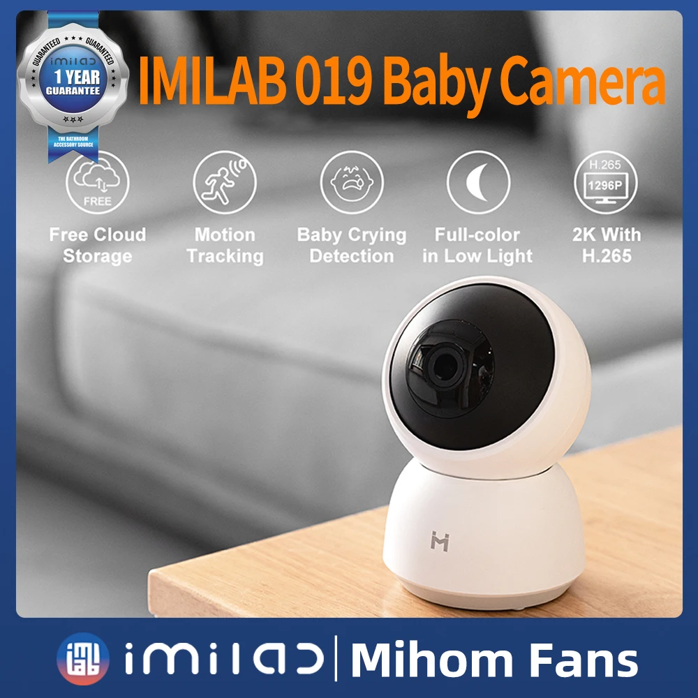 

IP-камера IMILAB 019 с поддержкой Wi-Fi, 2K, HD