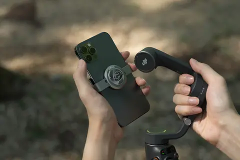 Магнитный зажим для телефона DJI OM 3, гладкое магнитное быстрое соединение для DJI Osmo Mobile 6 OM SE OM 6, новые оригинальные аксессуары на складе