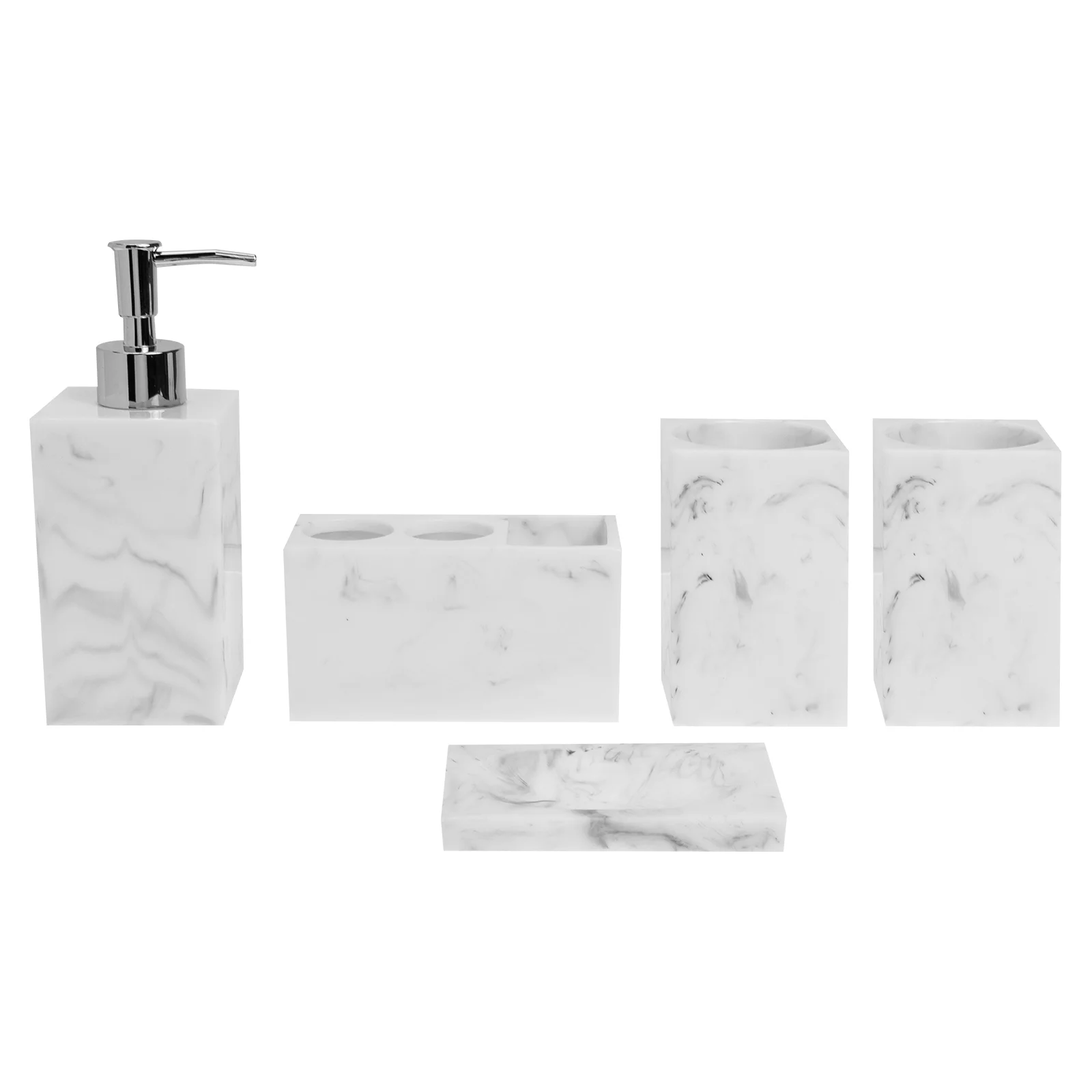 

1 Set Soap Holder Emulsion Bottles Toothbrush Cups Bathroom Supplies for Hotel