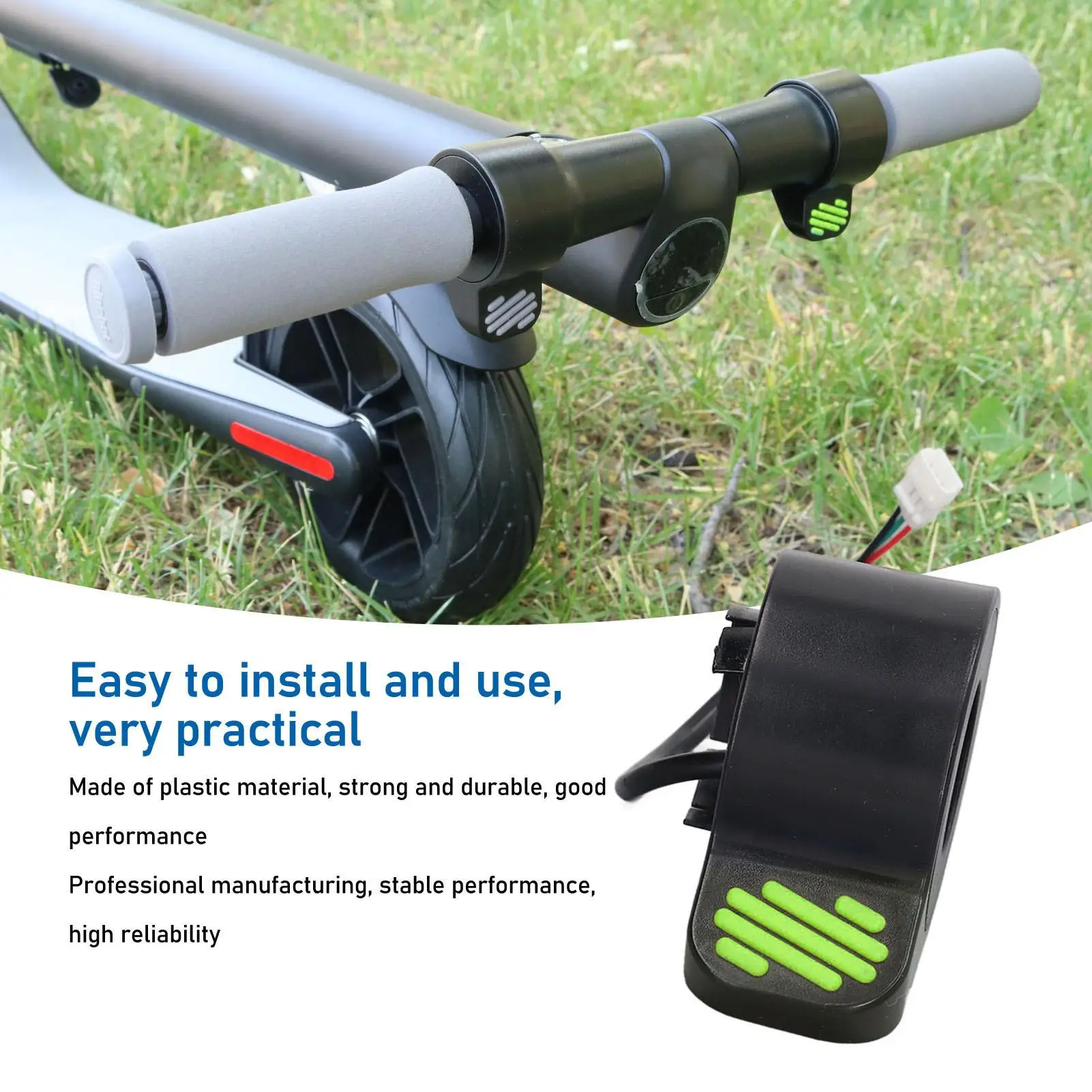 Замена дроссельной заслонки для электрических скутеров es1 es2-прочная пластиковая