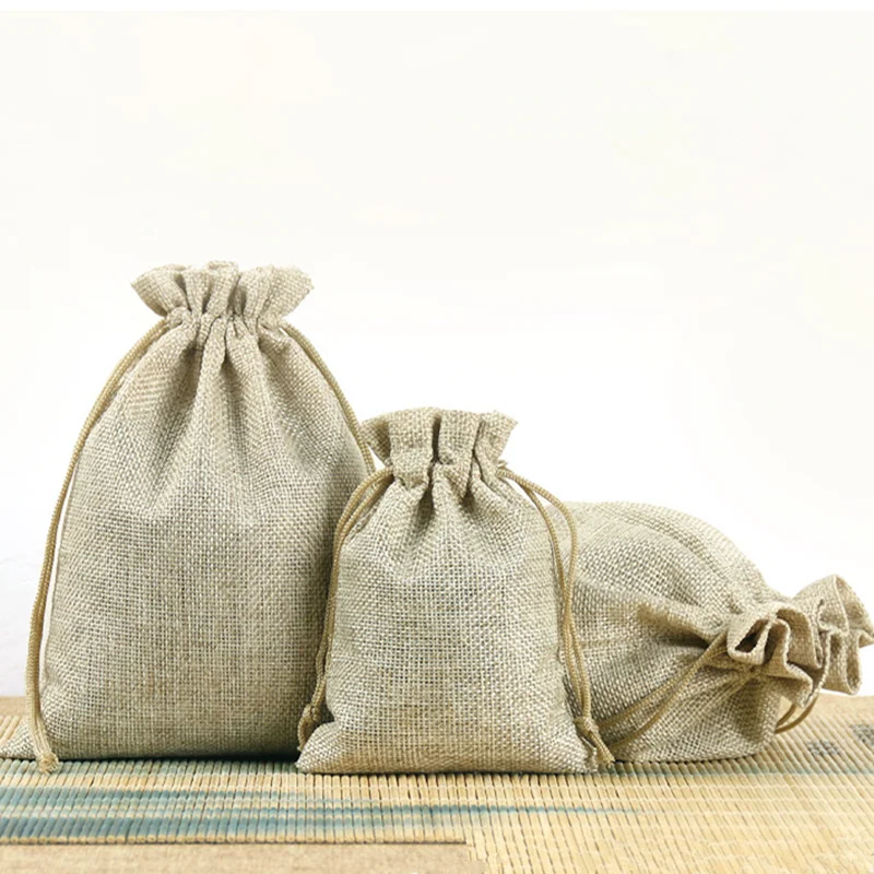 

Ювелирные сумки, маленькие мешки, джутовые бирки для подарков на год, свадебные сумки с упаковкой, новые Рождественские Подвески с надписью ...