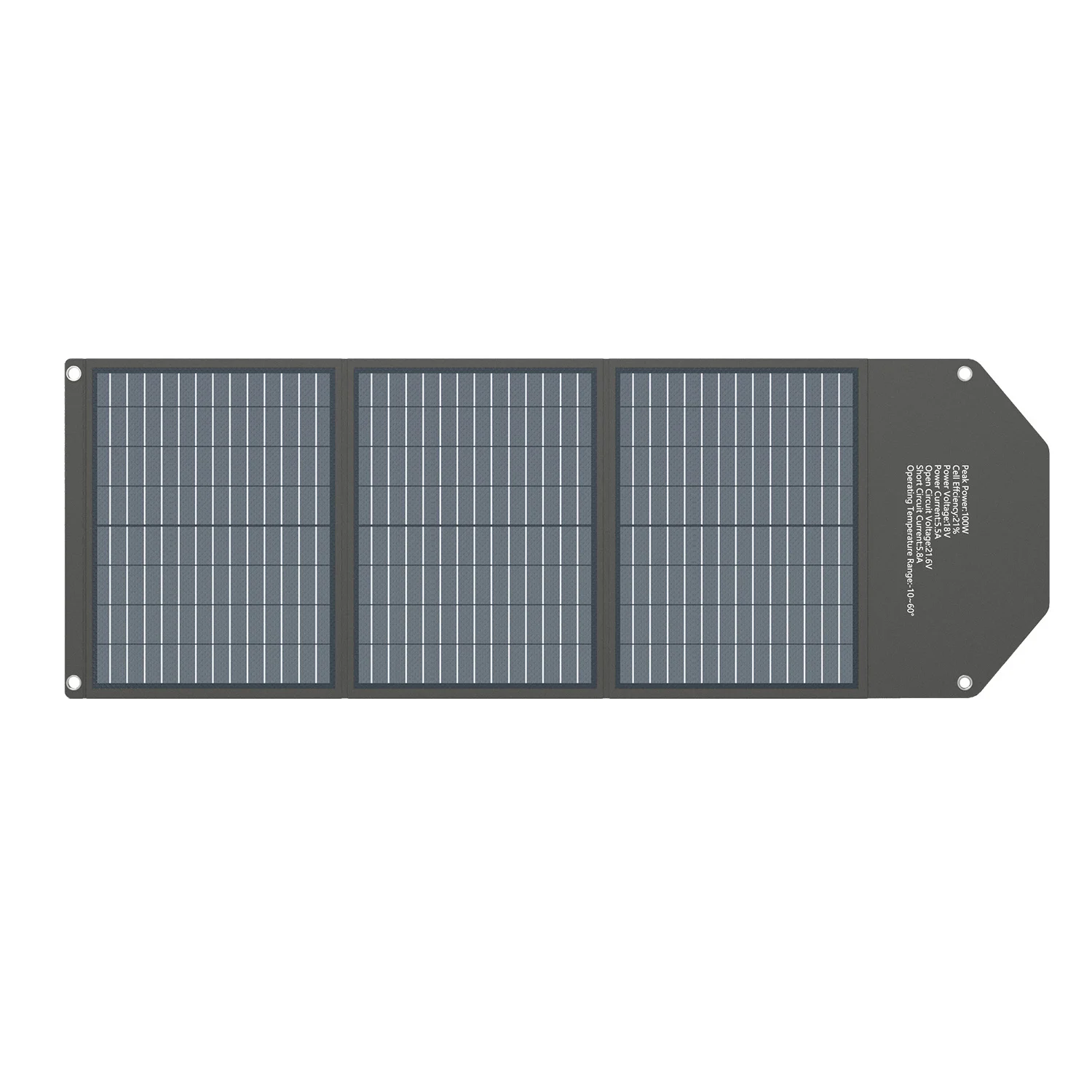 

Pecron Solar Energy System, Superior Fast Charge, Portable Solar 100W, 18V Solar Panel