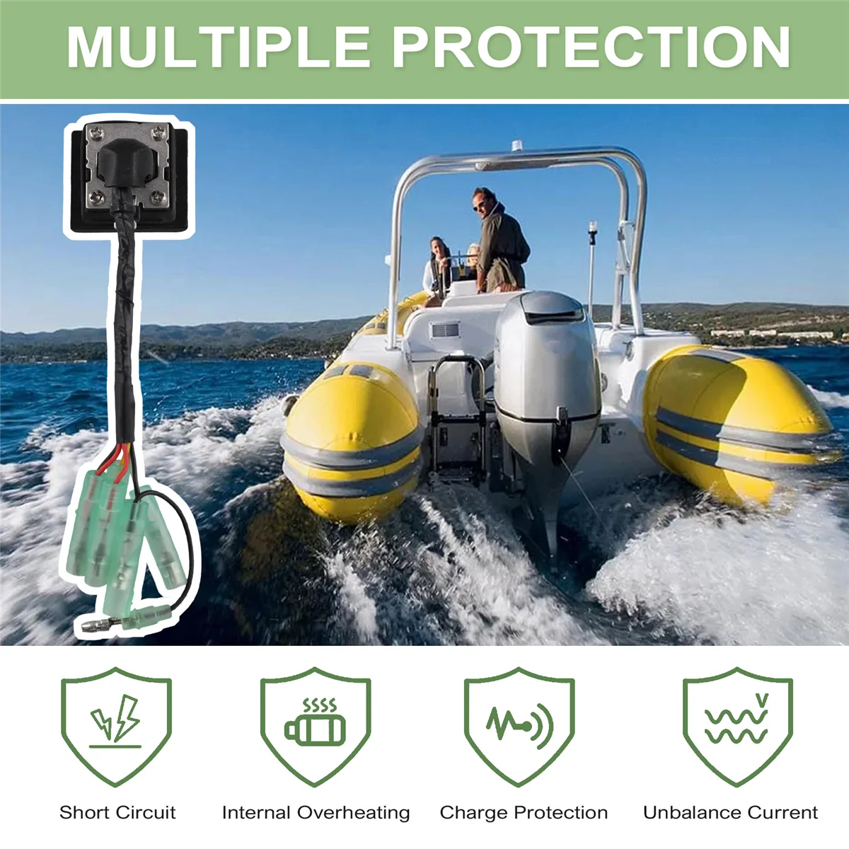 37210-ZZ5-762 для блока управления подвесным двигателем Honda в сборе BF90 BF115 BF150 BF250 37210ZZ5762