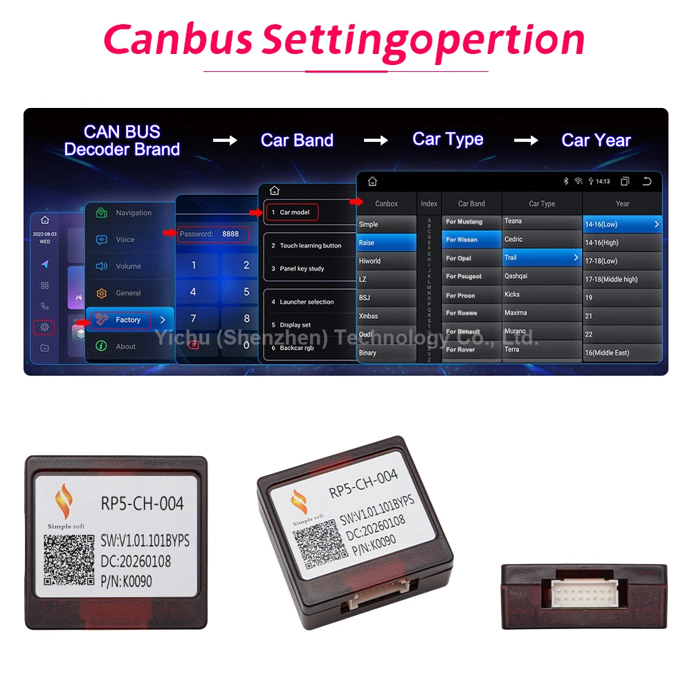 Фото Декодер Canbus RP5-CH-004 для Chrysler 300C 2008-2010, 16-контактный кабель-адаптер для Android-радио, подходит для Jeep Grand Cherokee №4