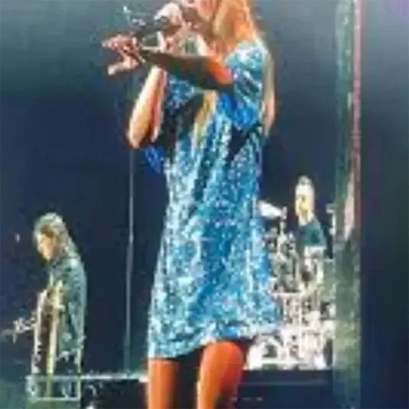 Блестящие длинные вельветовые футболки с блестками для детей Однотонная