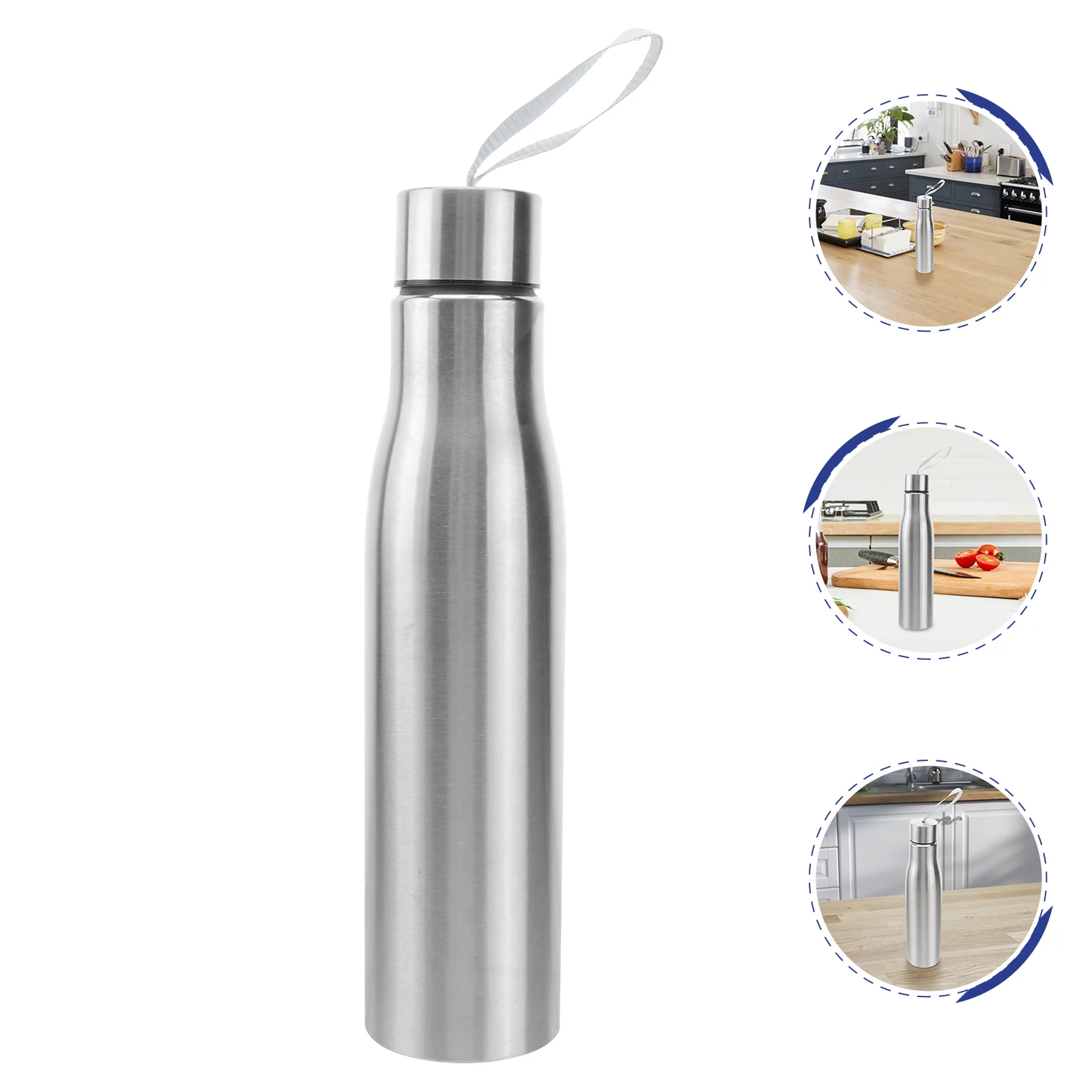 

1pc Dispenser Bottle Polished Lightweight Portable Container Dispenser Bottle for Sauce Vinegar Oil