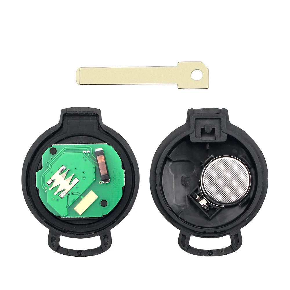 Пульт дистанционного управления KEYYOU с 3 кнопками для Mercedes-Benz Smart Fortwo 451 2007 2008 2009 2010
