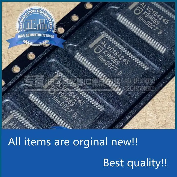 

10pcs orginal new 74ALVC164245DGG Silkscreen ALVC164245 SMD TSSOP48