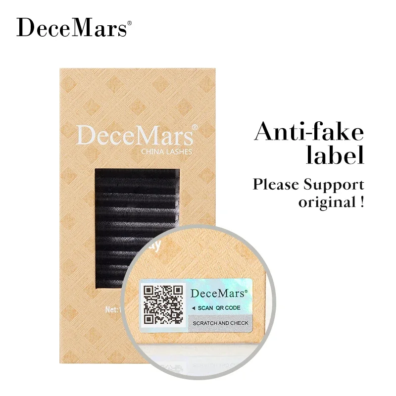 Ресницы для наращивания нового типа 6D-W DeceMars