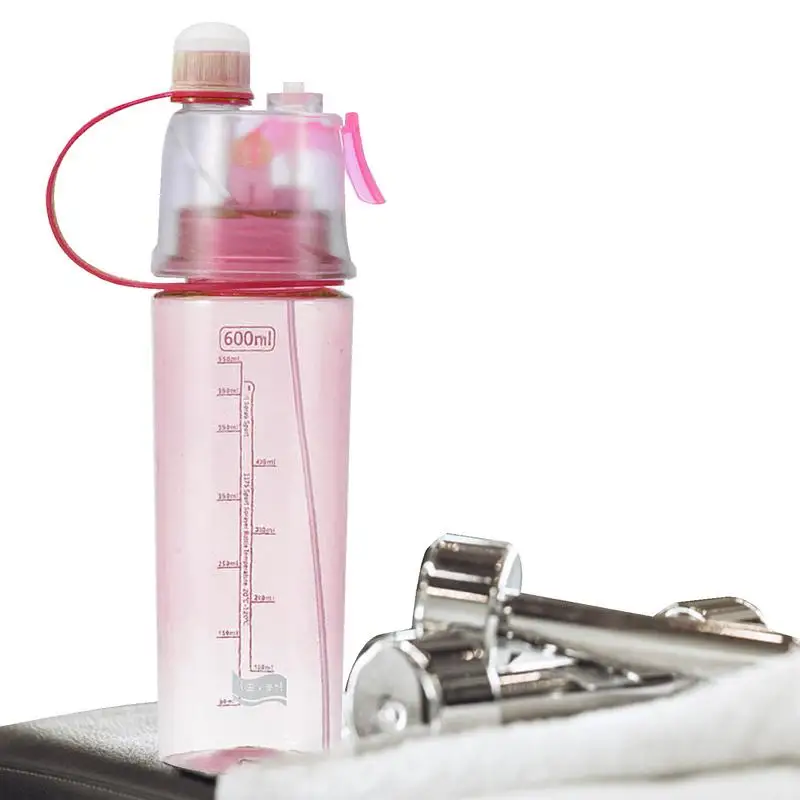S With Mister Spray & Drinking Water Bottles Mist And Sip Fu