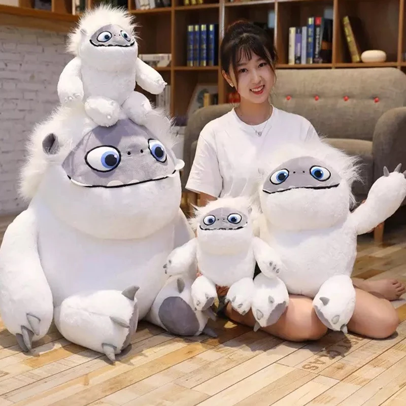 

37cm Kawaii Movie Abominable Snow Monster Yeti Plush Toys Cute Anime Doll Soft Stuffed Monster ElfThrow Pillow Gift for Children