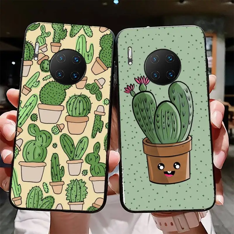 

Cactus illustration Phone Case for Huawei Mate 20 10 9 40 30 lite pro X Nova 2 3i 7se