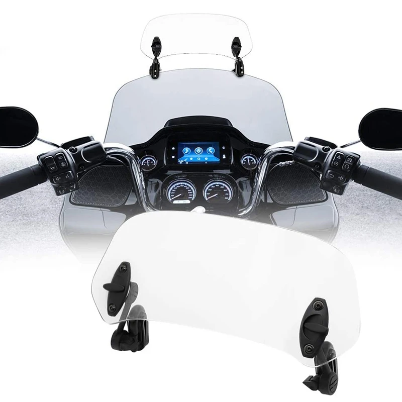 Удлинитель лобового стекла мотоцикла-Универсальный Регулируемый удлинитель с