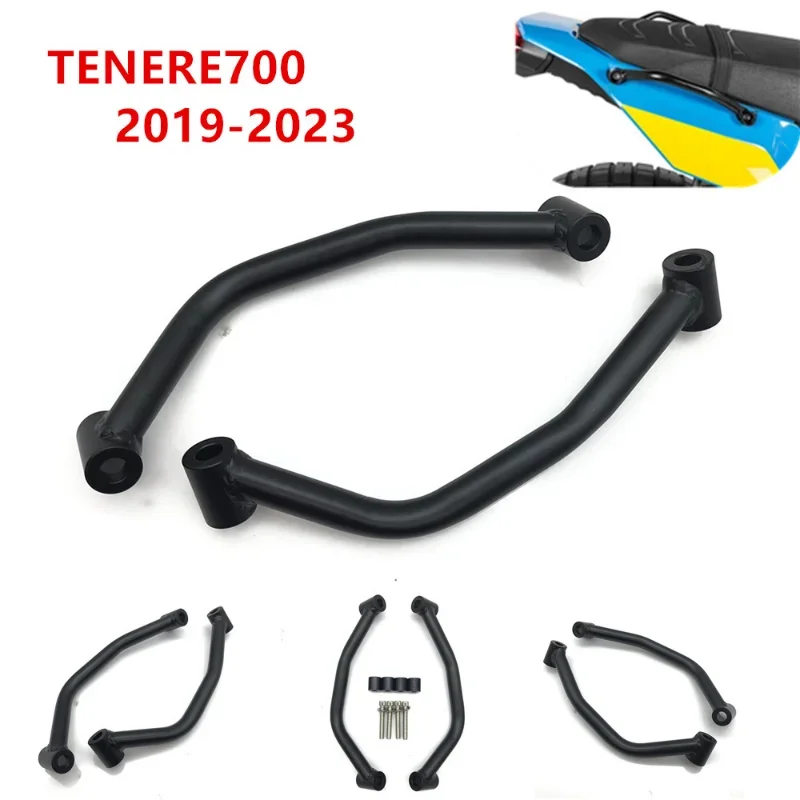 

Новый для YAMAHA TENERE 700 XTZ700 2019-2024, аксессуары для мотоциклов, задняя ручка для пассажира, ручка сиденья, поручень, рельс