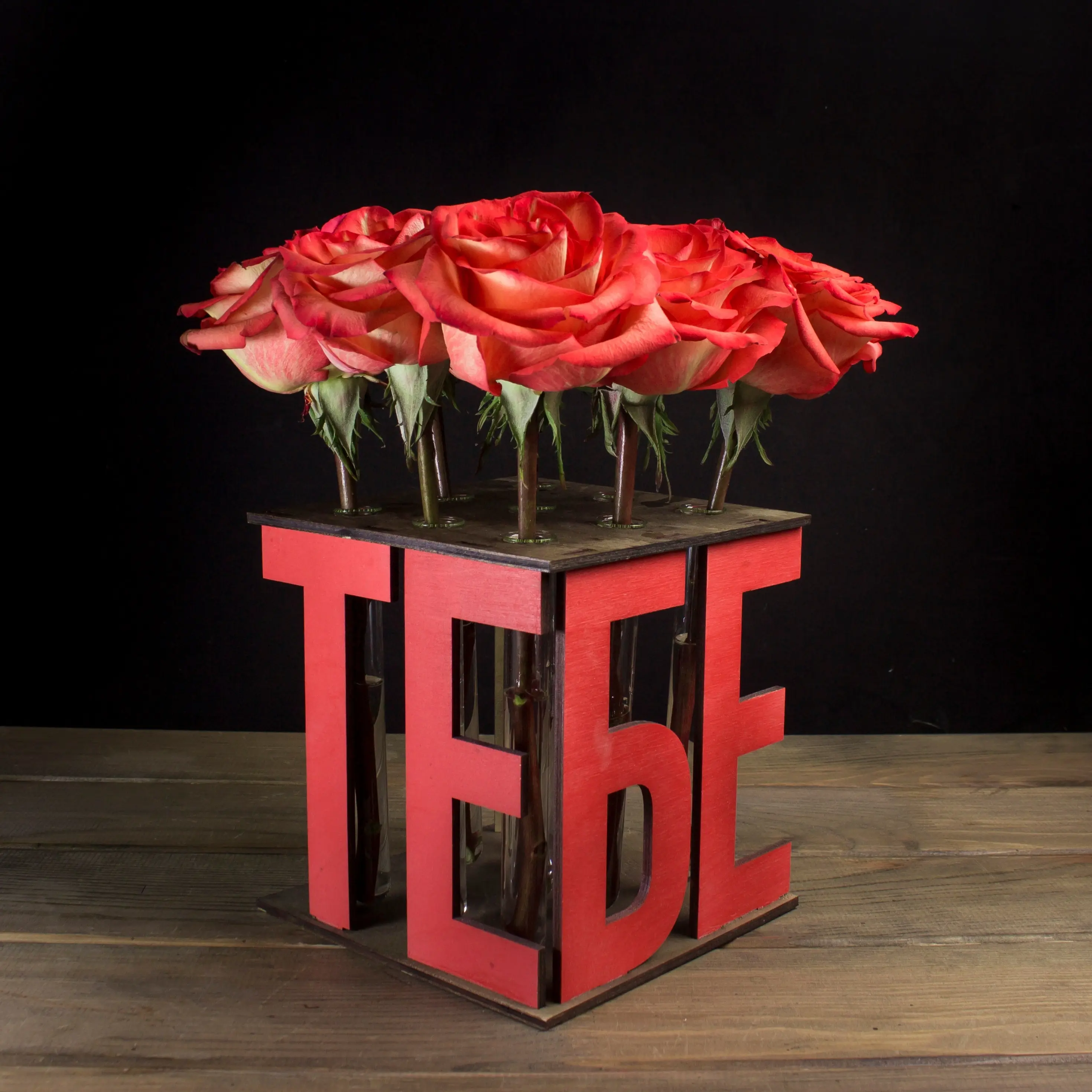 Ваза для цветов Подарок женщине на день рождения девушке любимой коллеге Кашпо