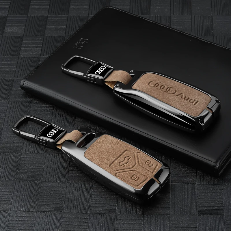 Автомобильный смарт-чехол для дистанционного ключа защитный чехол Audi A4 B9 A5 A6 8S 8W Q5