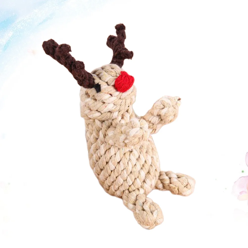 

1pc Funny Elk Shape Interactive Supplies Bite for Shop Home Outdoor